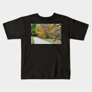 Road in the autumn Kids T-Shirt